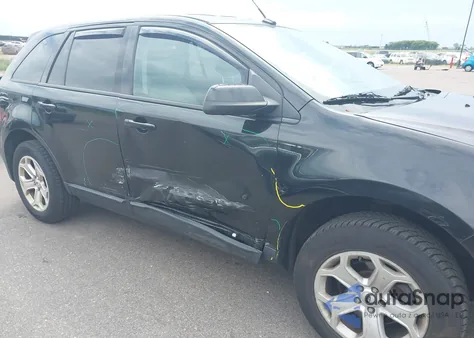 2013 Ford Edge Sel из США, поврежденный, VIN 2FMDK4JC8DBC30137